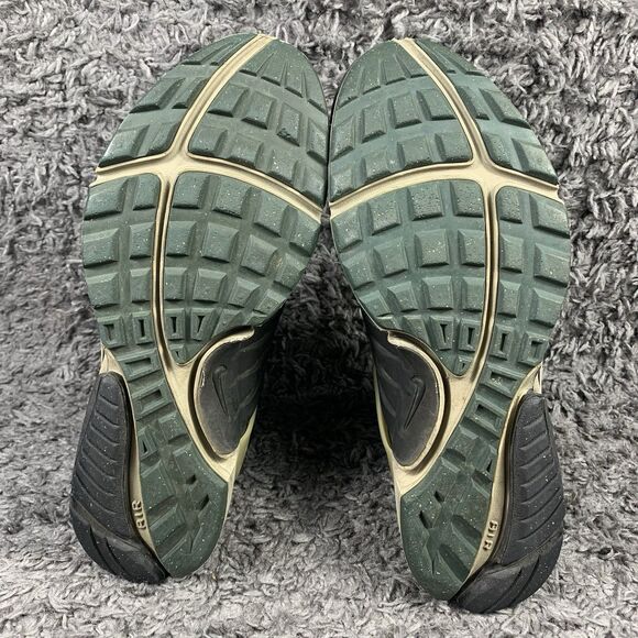 Nike 859524 300 Air Presto Mid Utility Green Mens 10 Training Zip Sneaker Shoes